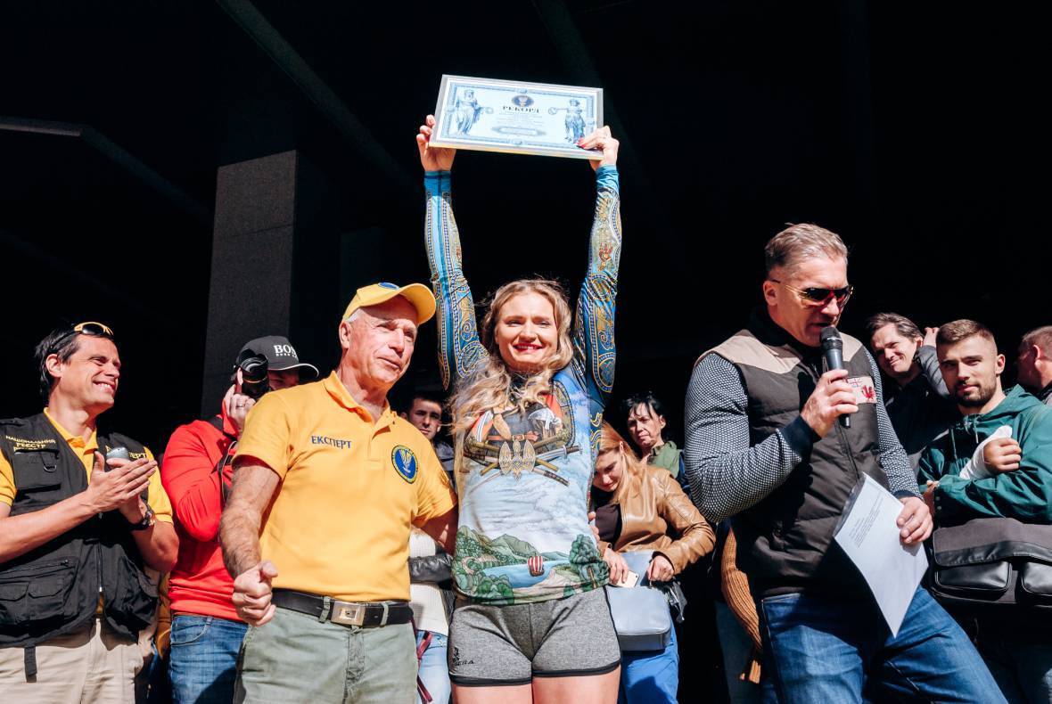 «Ольга Лящук — найсильніша жінка планети»